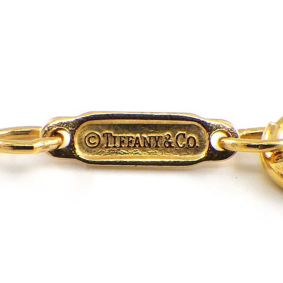 Tiffany Blossom Key Diamond Necklace Pink Gold - Picture 5 of 8